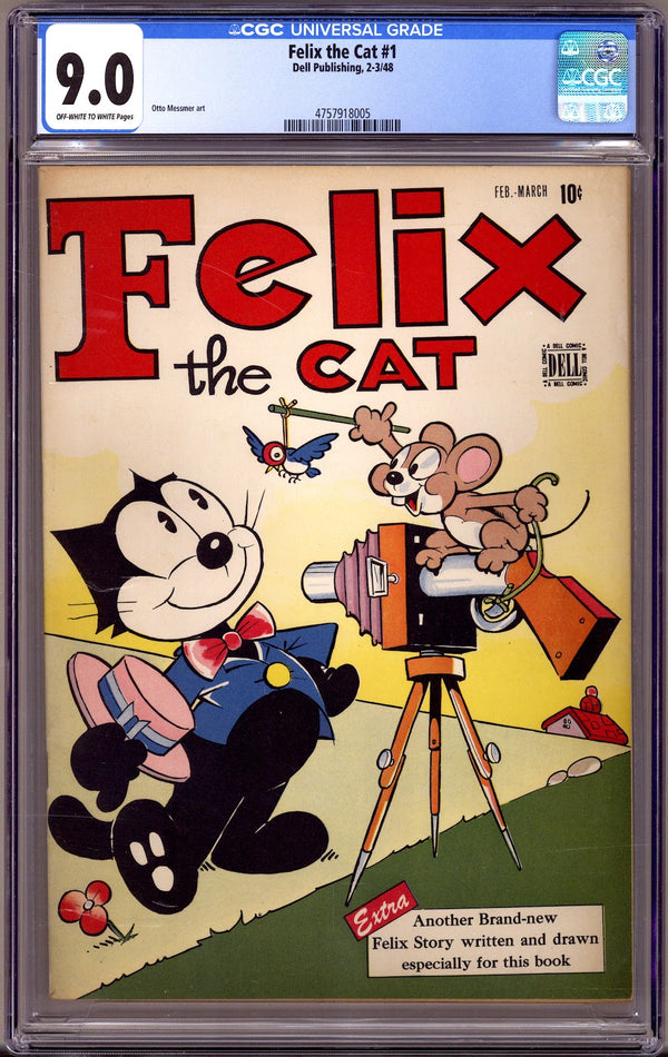 Felix the Cat 1 CGC 9.0 (VF/NM) (1948)