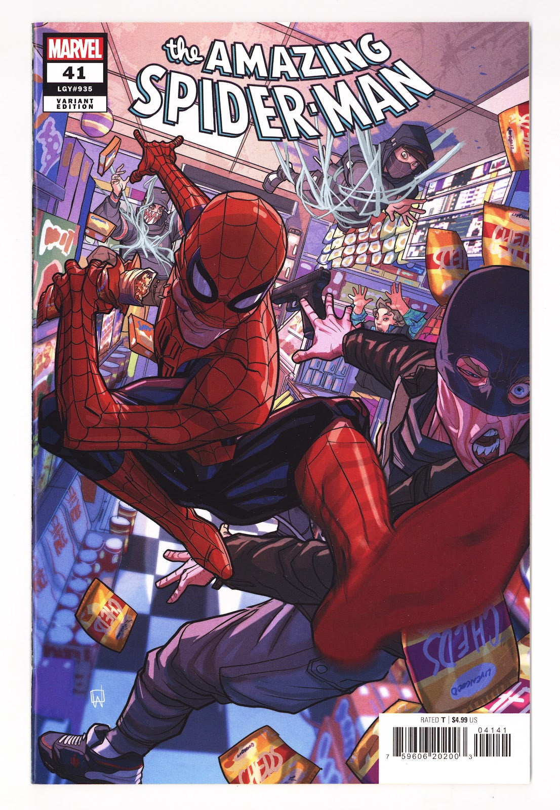 The Amazing Spider-Man Vol 6 41 (935) High Grade (2024) Woods Variant 