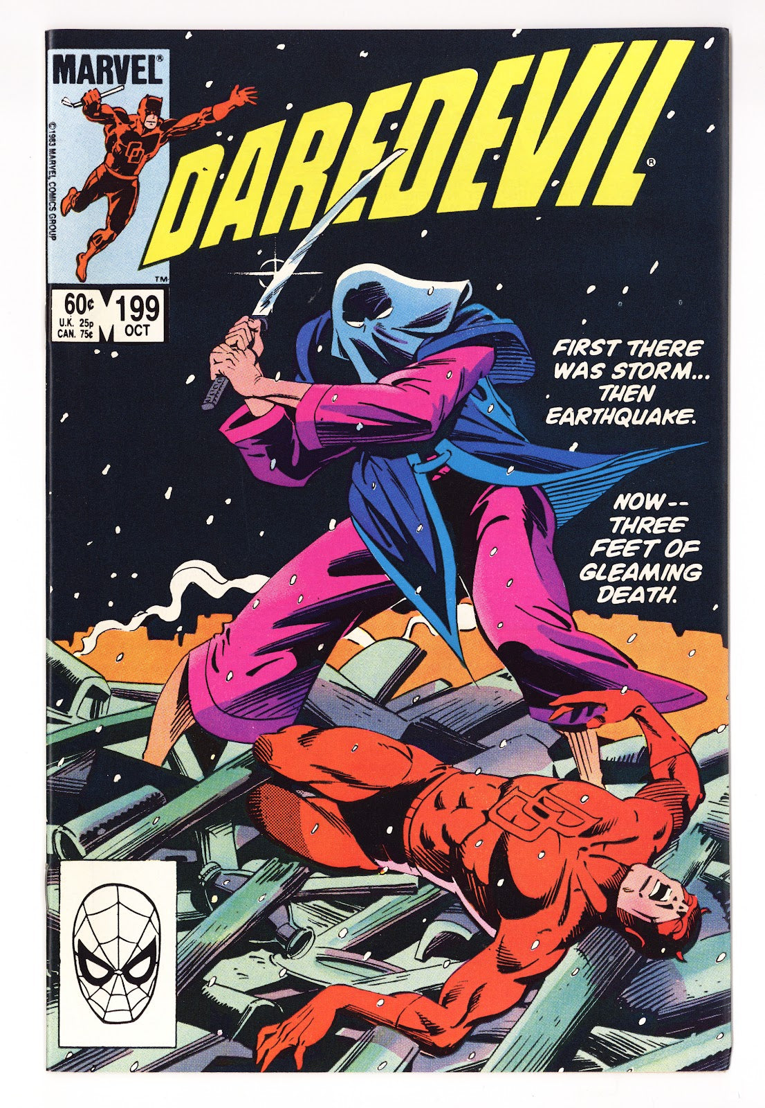 Daredevil Vol 1 199  High Grade   (1983)
