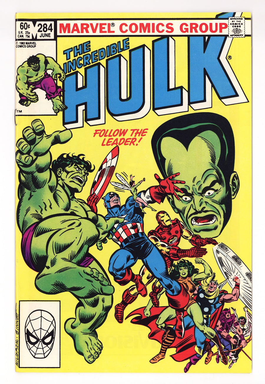 The Incredible Hulk Vol 1 284  High Grade   (1983)     