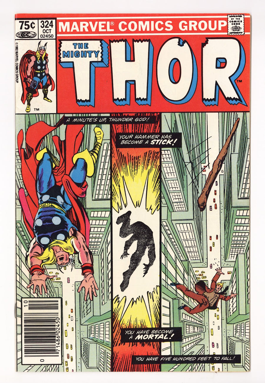Thor Vol 1 324 High Grade (1982) Canadian Price Variant 