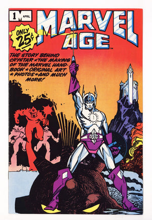 Marvel Age 1 Mid Grade (1983)