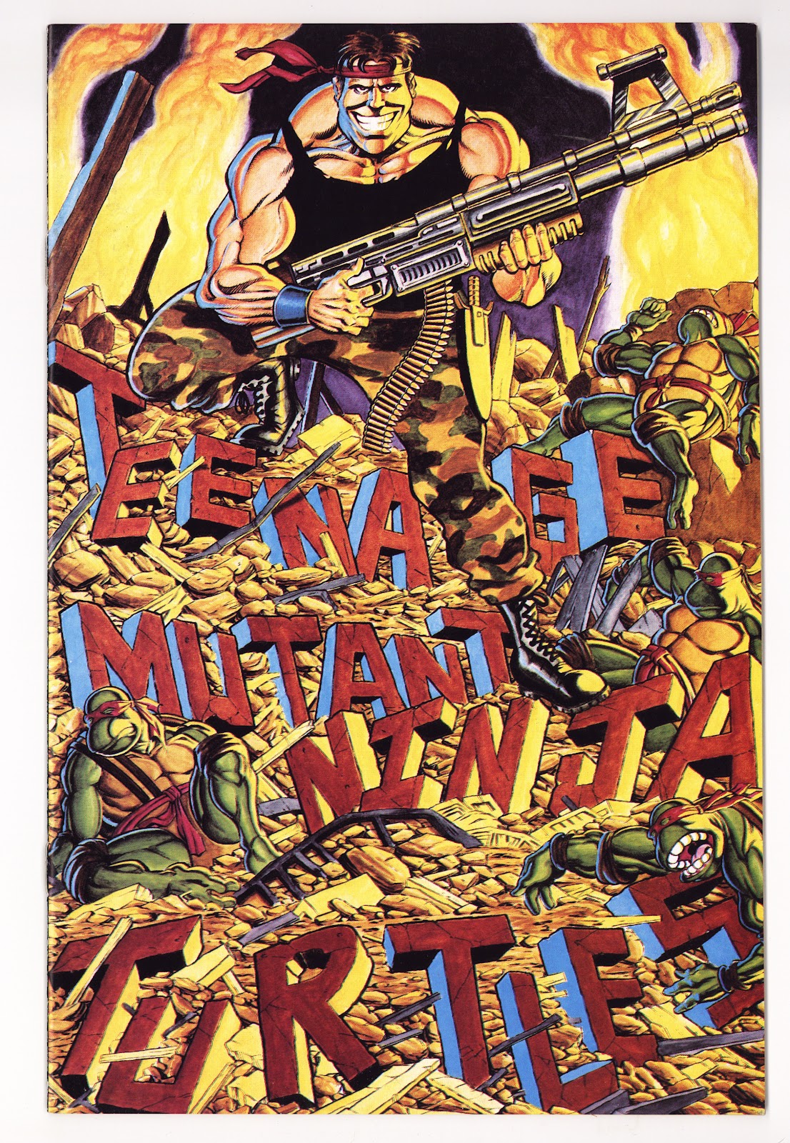 Teenage Mutant Ninja Turtles Vol 1 34  VF/NM (9.0)   (1990)     