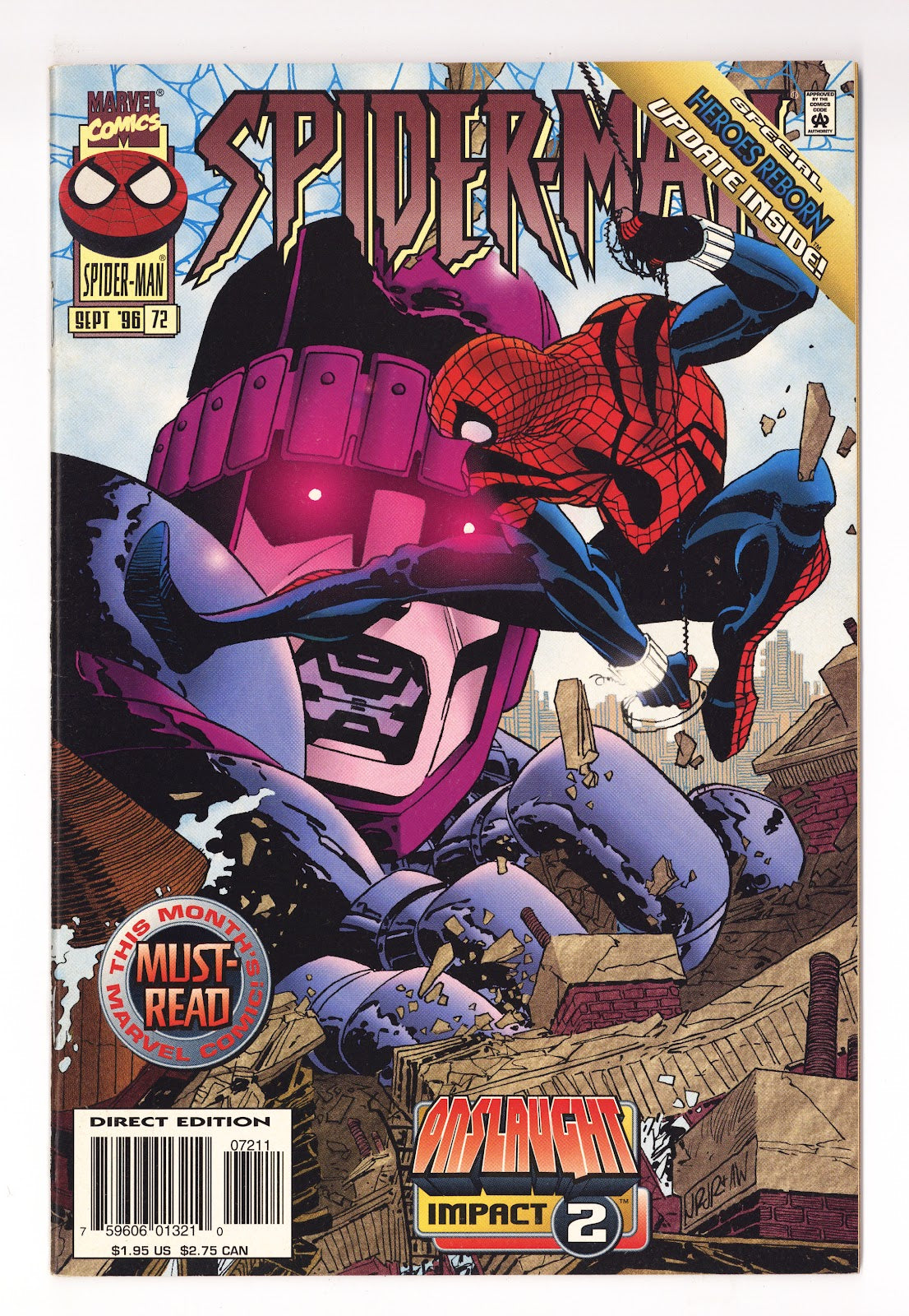 Spider-Man Vol 1 72 High Grade (1996) 