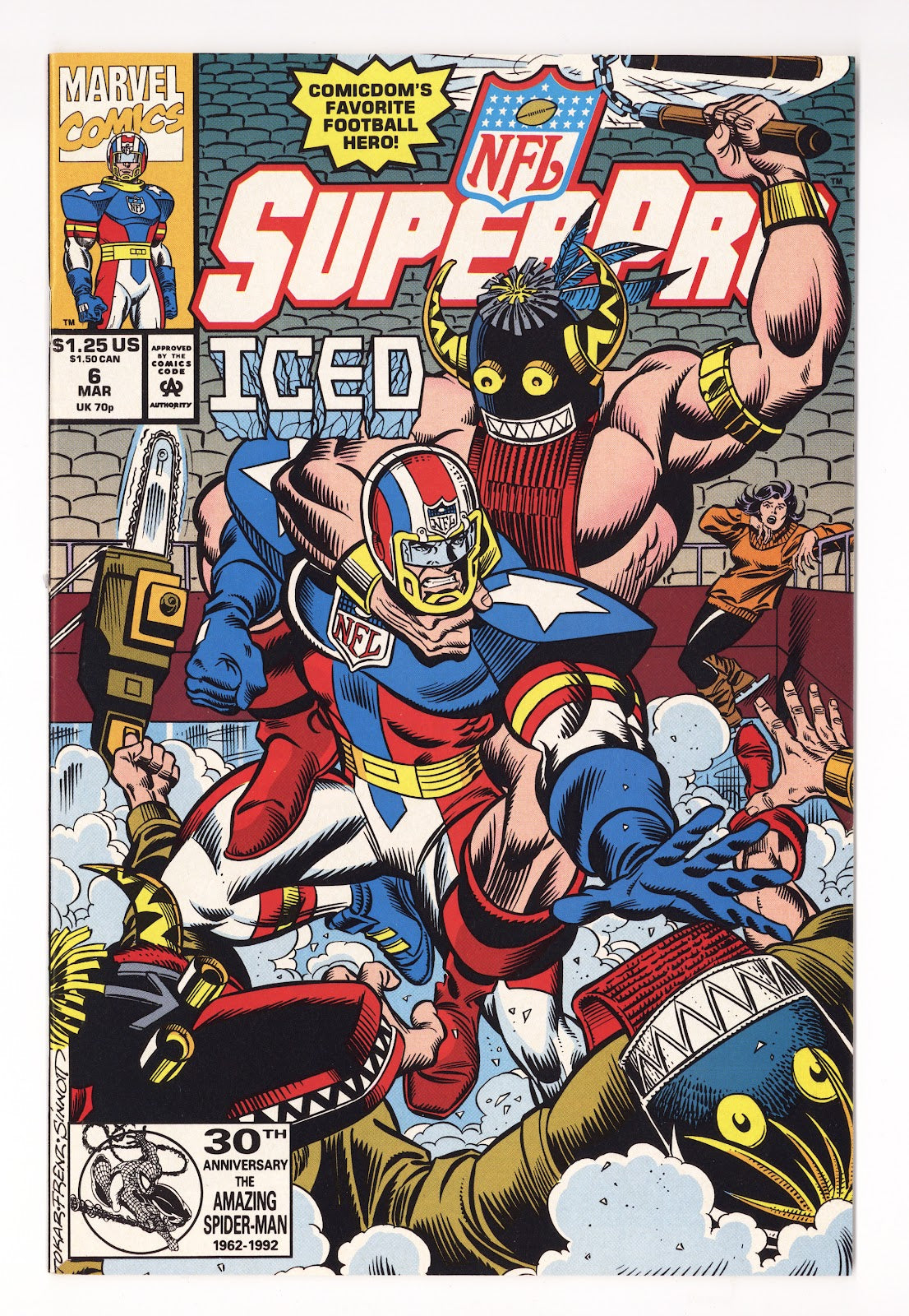 NFL Superpro   6  Mid Grade   (1992)     