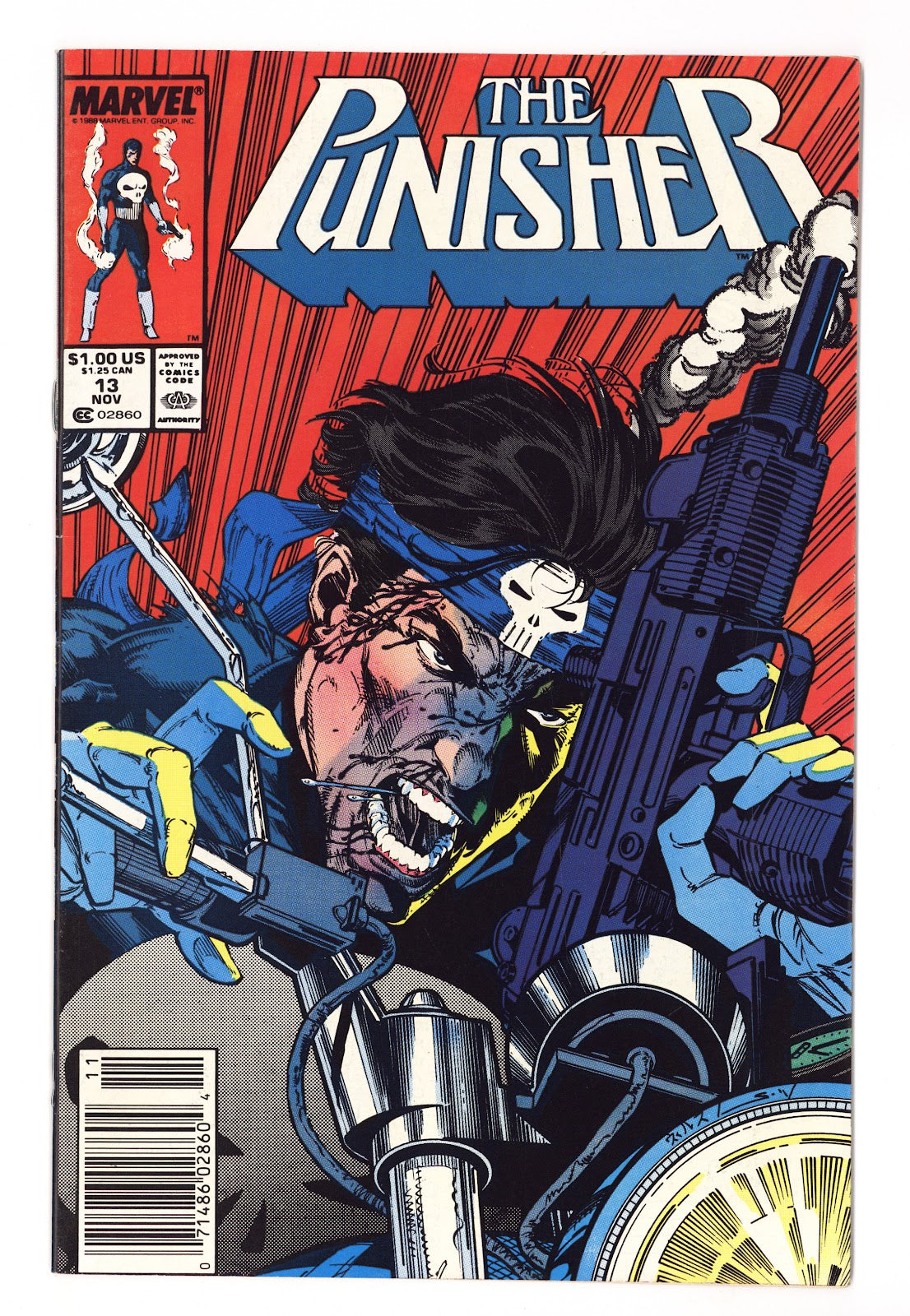 The Punisher Vol 2 13 Mid Grade (1988) Newsstand 