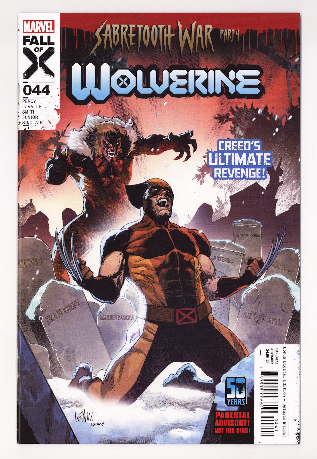 Wolverine Vol 7 44  High Grade   (2024)     