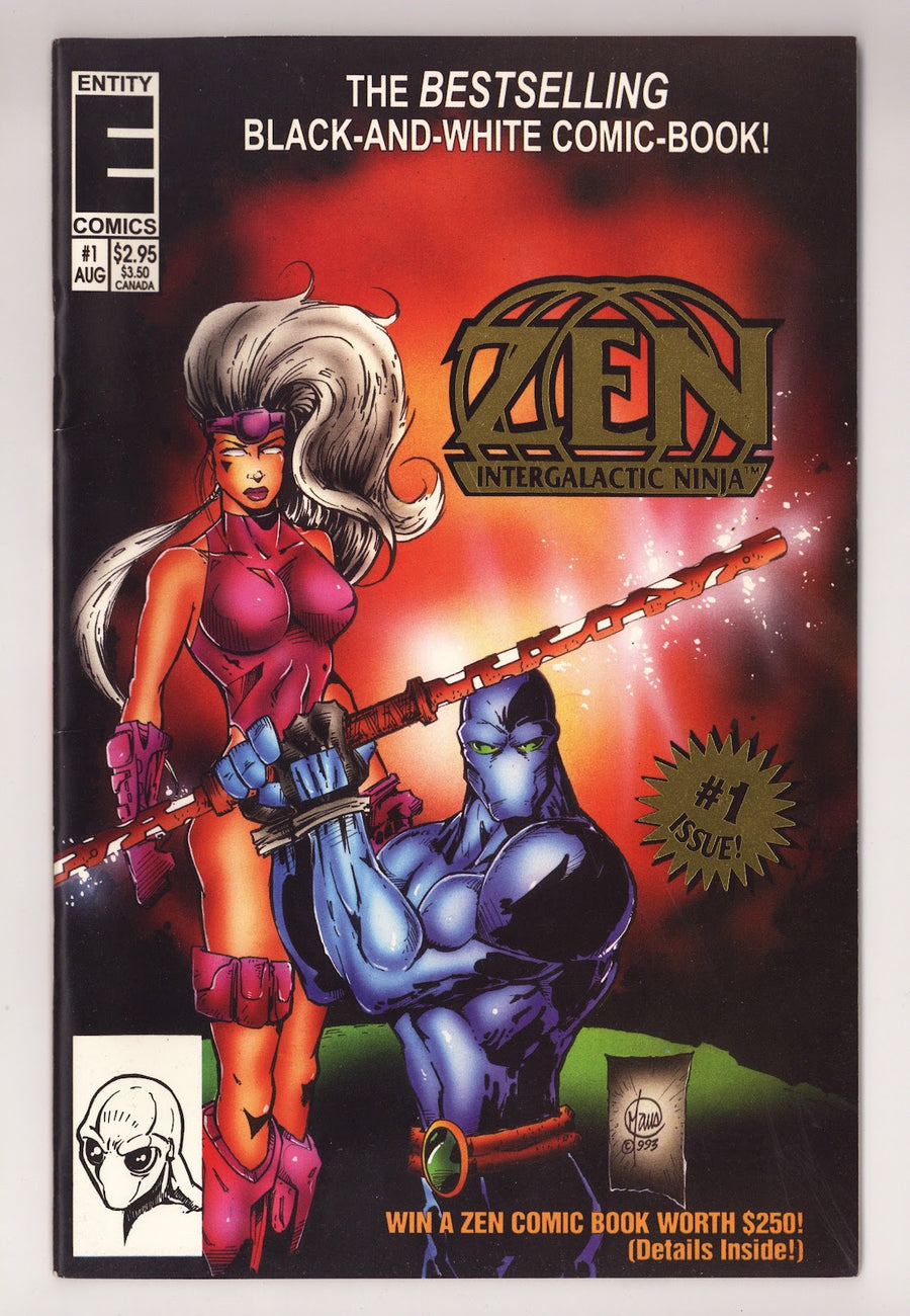 Zen Intergalactic Ninja Vol 1 1  Mid Grade   (1993)     