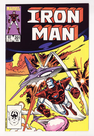 Iron Man Vol 1 201 High Grade (1985)