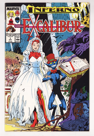 Excalibur Vol 1 7 High Grade (1989) Direct