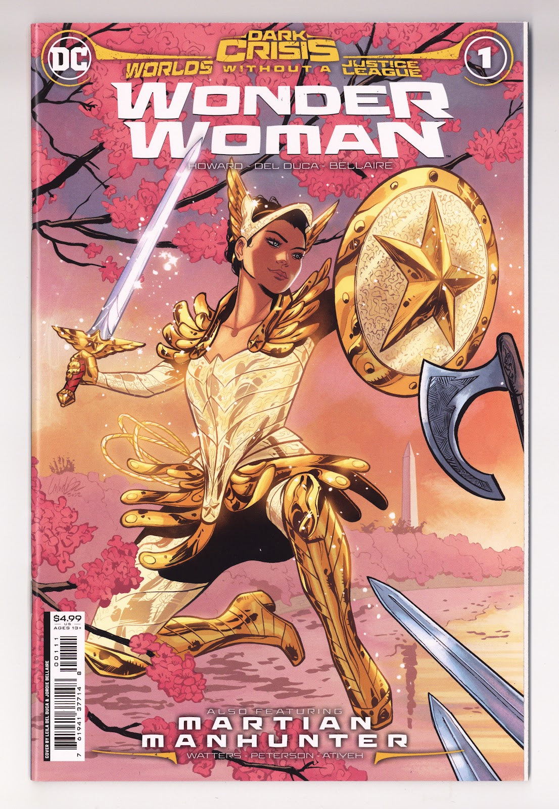 Dark Crisis: Worlds Without a Justice League - Wonder Woman 1 High Grade (2022) 