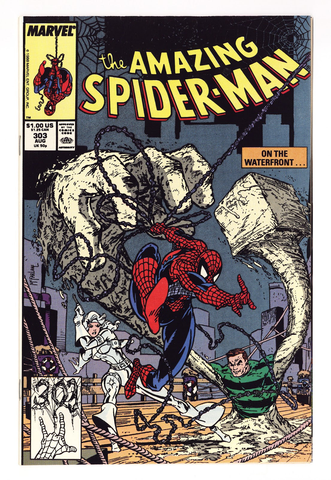 The Amazing Spider-Man Vol 1 303  NM- (9.2)   (1988)