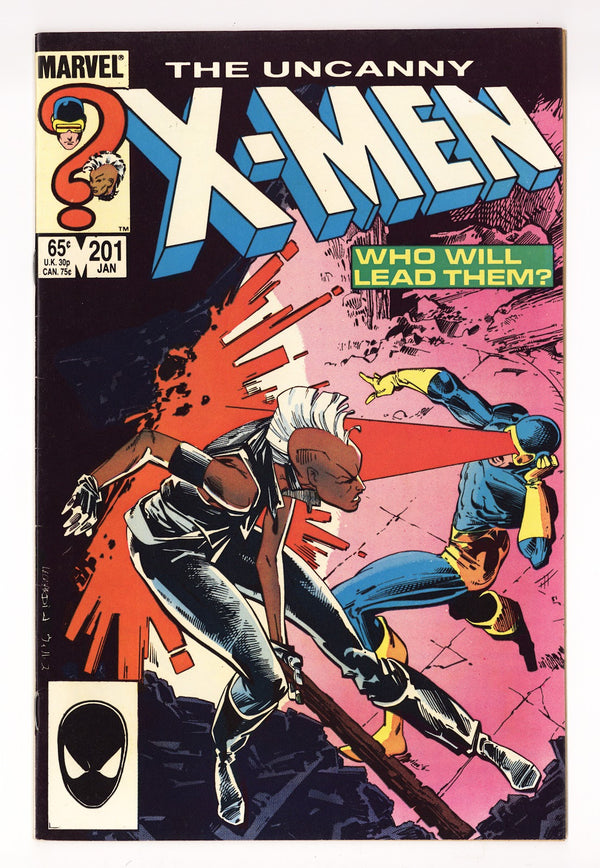 The Uncanny X-Men Vol 1 201  FN/VF (7.0)   (1986)