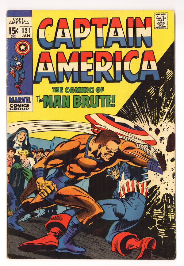 Captain America Vol 1 121  FN (6.0)   (1970)