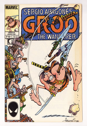 Sergio Aragones Groo the Wanderer Vol 2 25  Mid Grade   (1987)