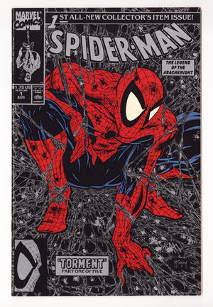 Spider-Man Vol 1 1 VF/NM (9.0) (1990) Silver Variant
