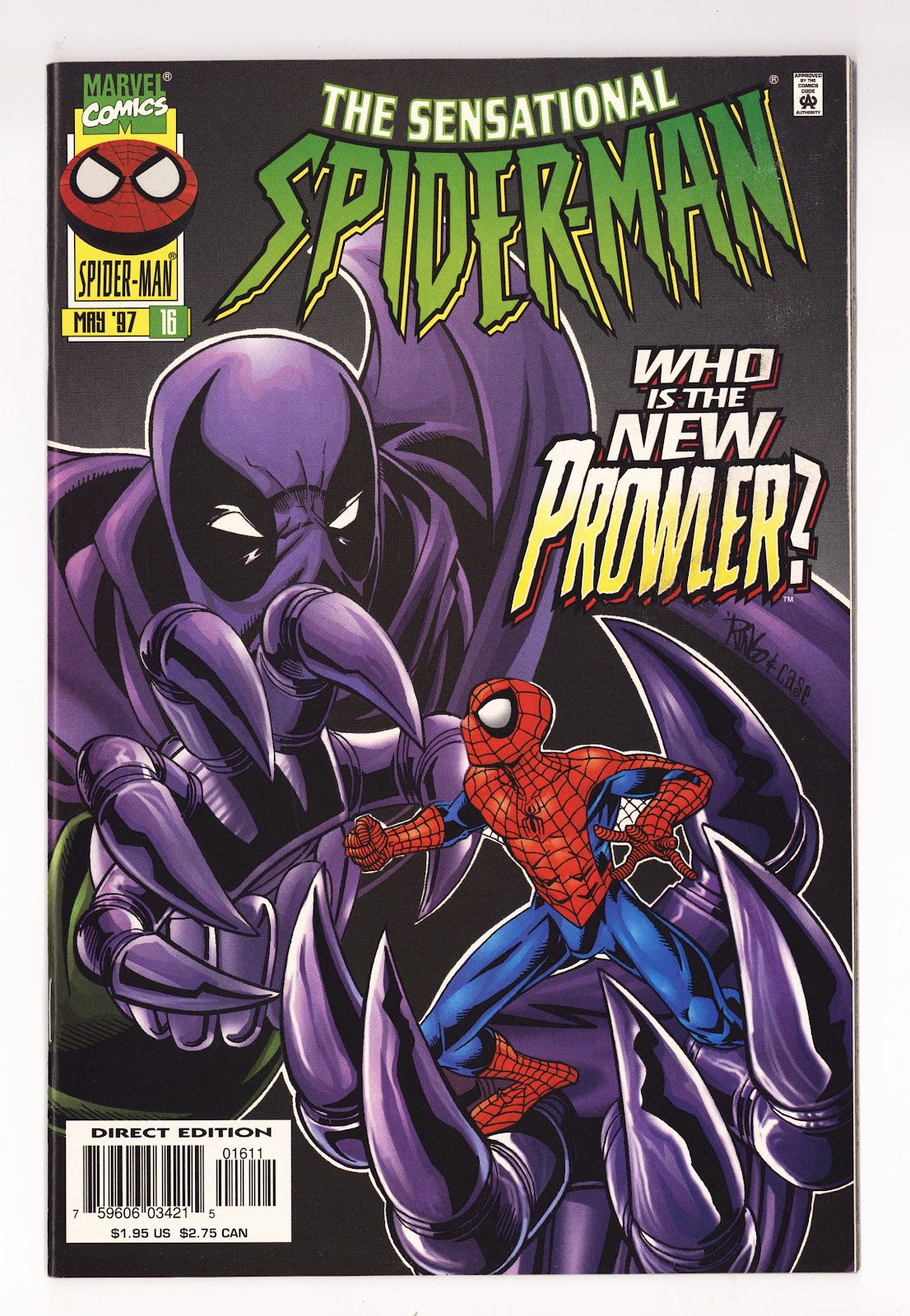 The Sensational Spider-Man Vol 1 16 High Grade (1997) Direct Edition 