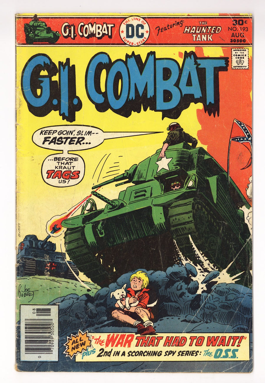 G.I. Combat Vol 1 193  Very Low Grade   (1976)