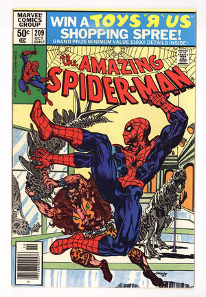 The Amazing Spider-Man Vol 1 209 FN/VF (7.0) (1980) Newsstand
