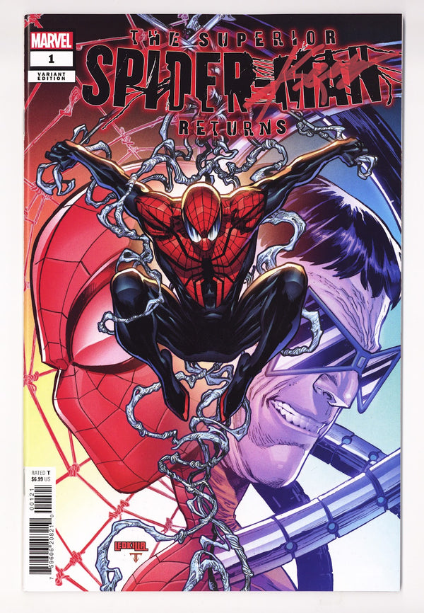Superior Spider-Man Returns 1 VF/NM (9.0) (2023) Lashley Variant Signed x1 Cover Ken Lashley