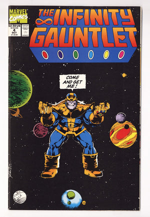 The Infinity Gauntlet Vol 1 4 VF- (7.5) (1991)
