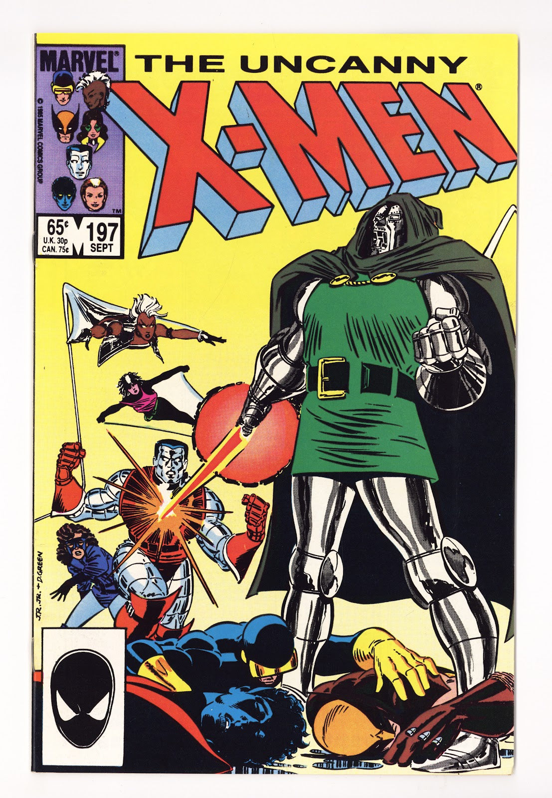 The Uncanny X-Men Vol 1 197 High Grade (1985) Direct 