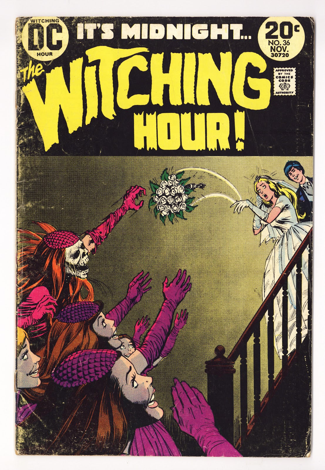 The Witching Hour Vol 1 36 Cover Detached (1973) 
