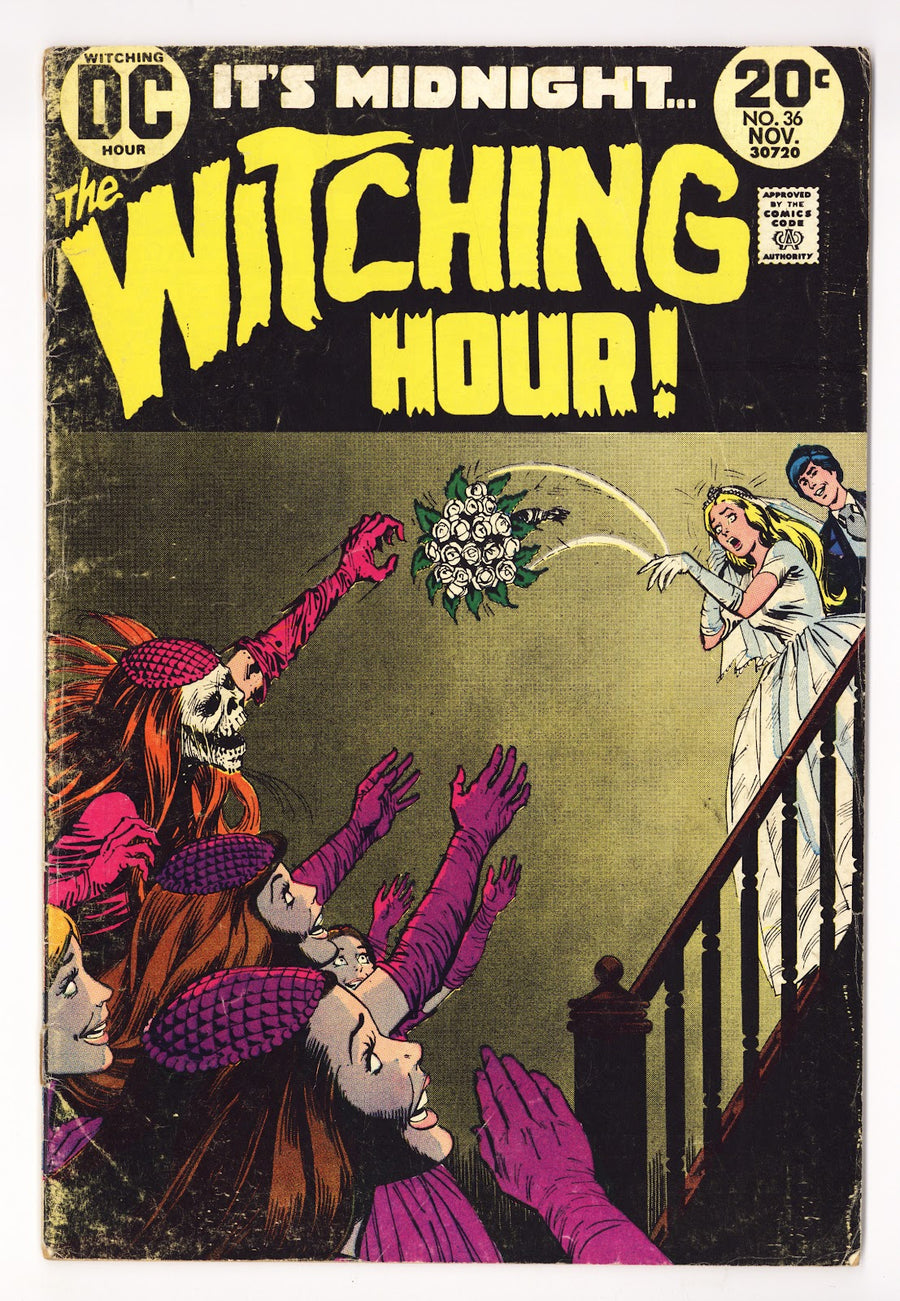The Witching Hour Vol 1 36 Cover Detached (1973) 
