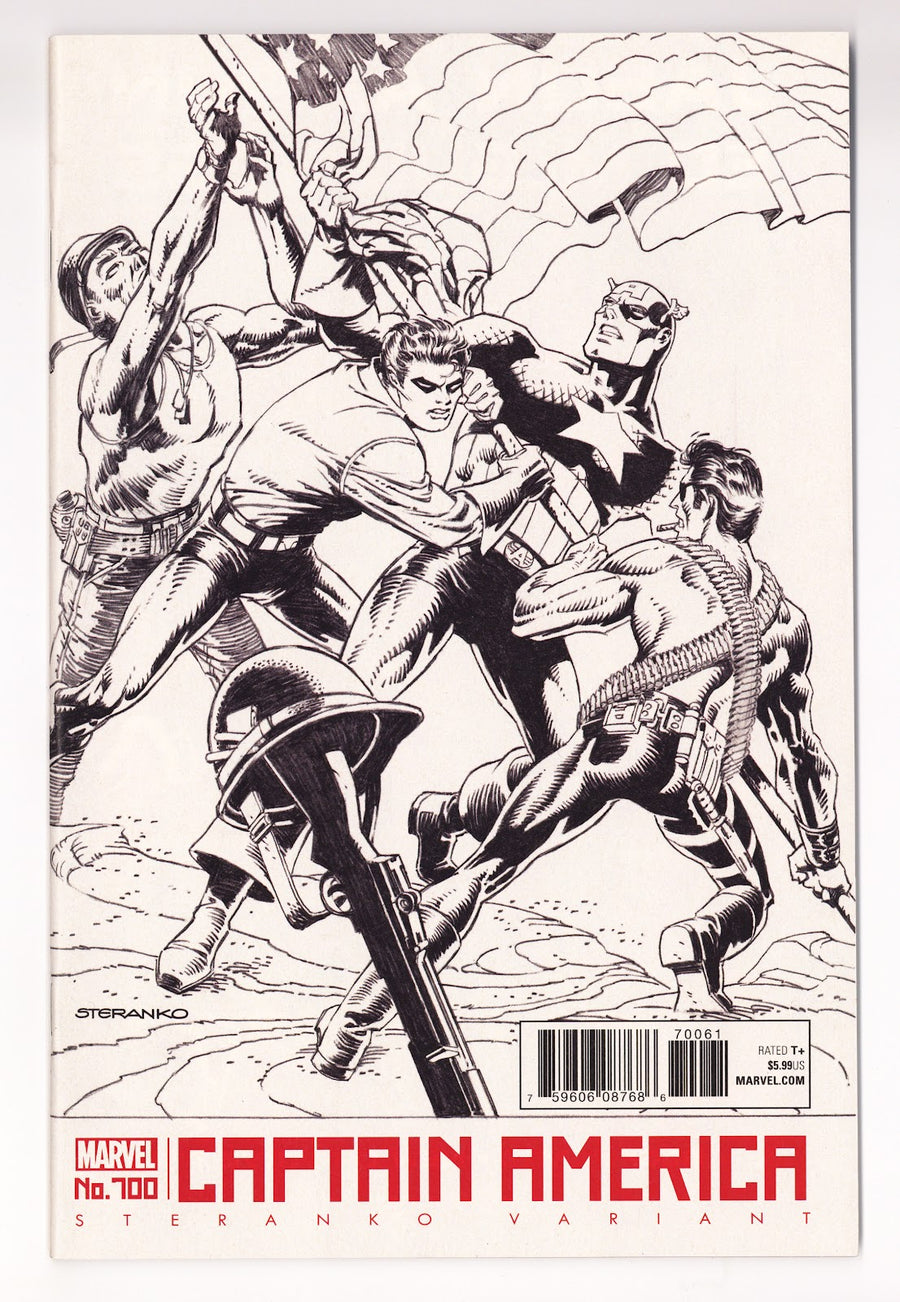 Captain America Vol 1 700  High Grade   (2018) Steranko   Variant  