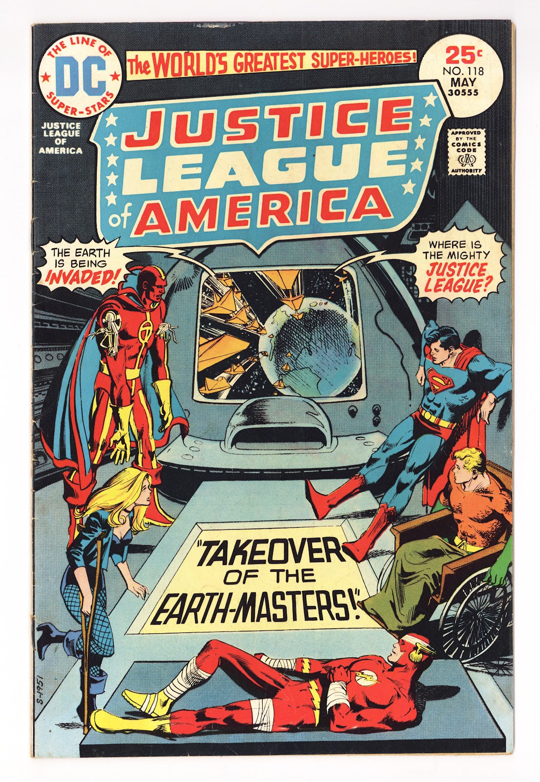 Justice League of America Vol 1 118 Low Grade (1975) 