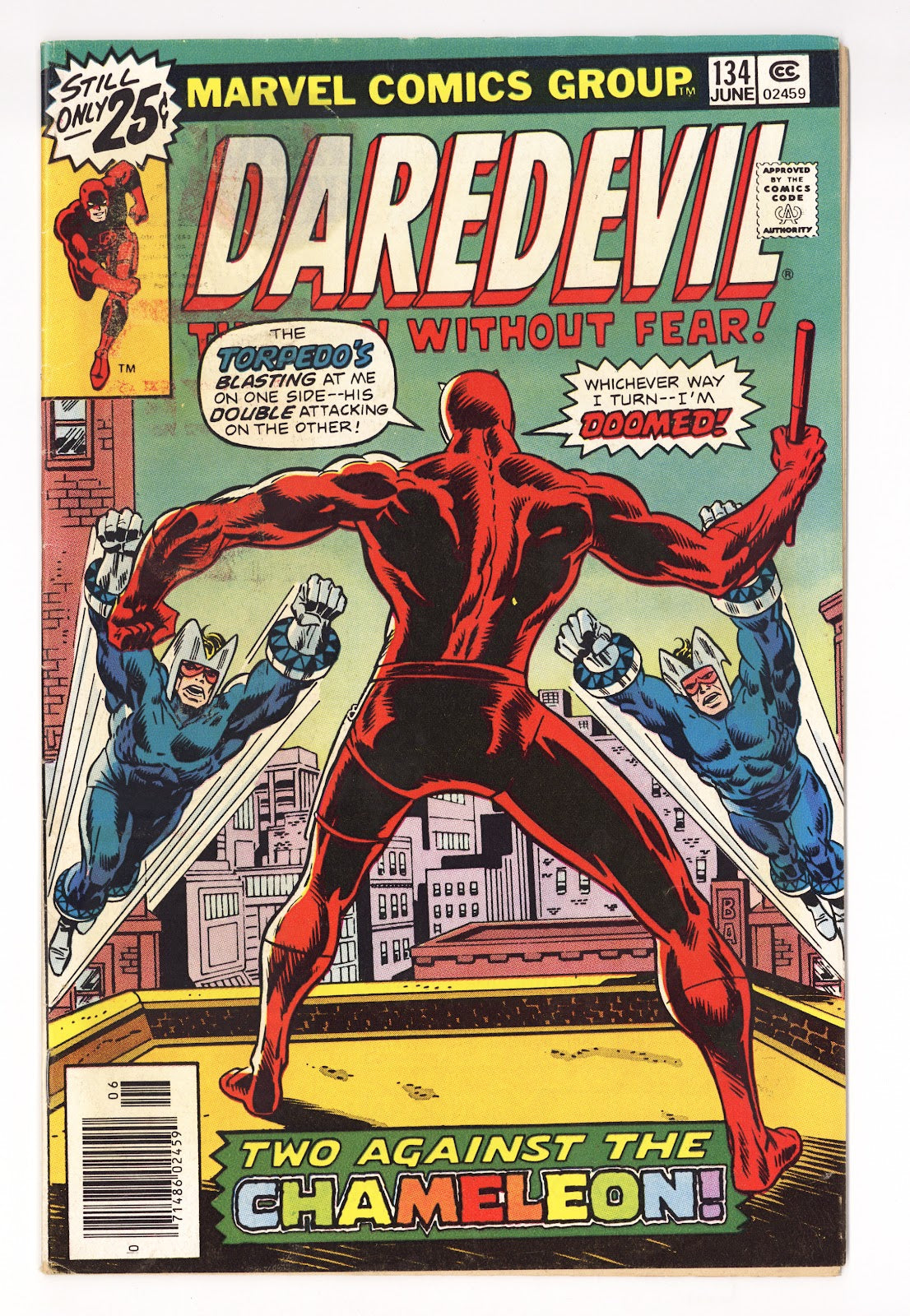 Daredevil Vol 1 134 VG+ (4.5) (1976) 