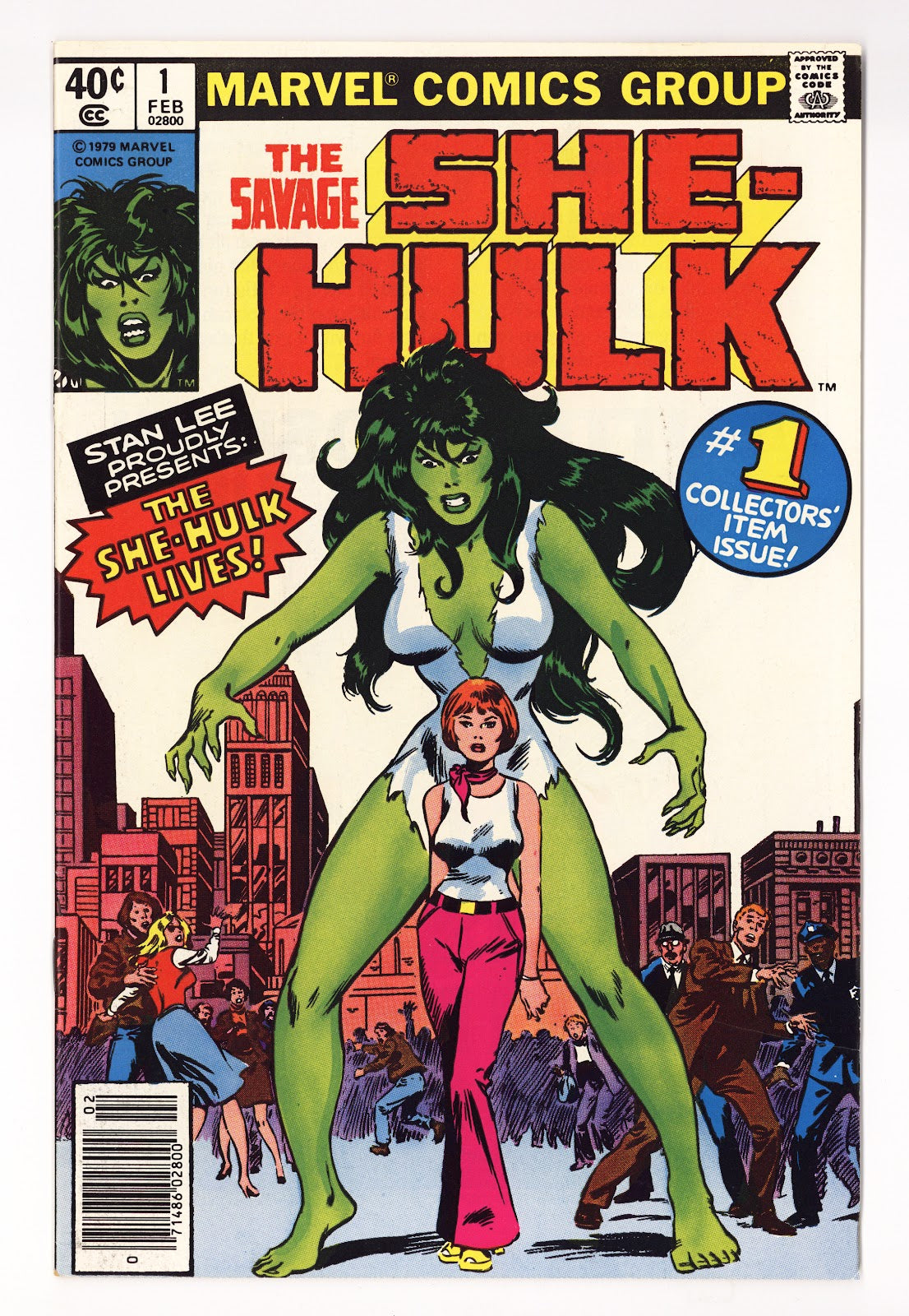 The Savage She-Hulk Vol 1 1  VF+ (8.5)   (1980)   Newsstand  