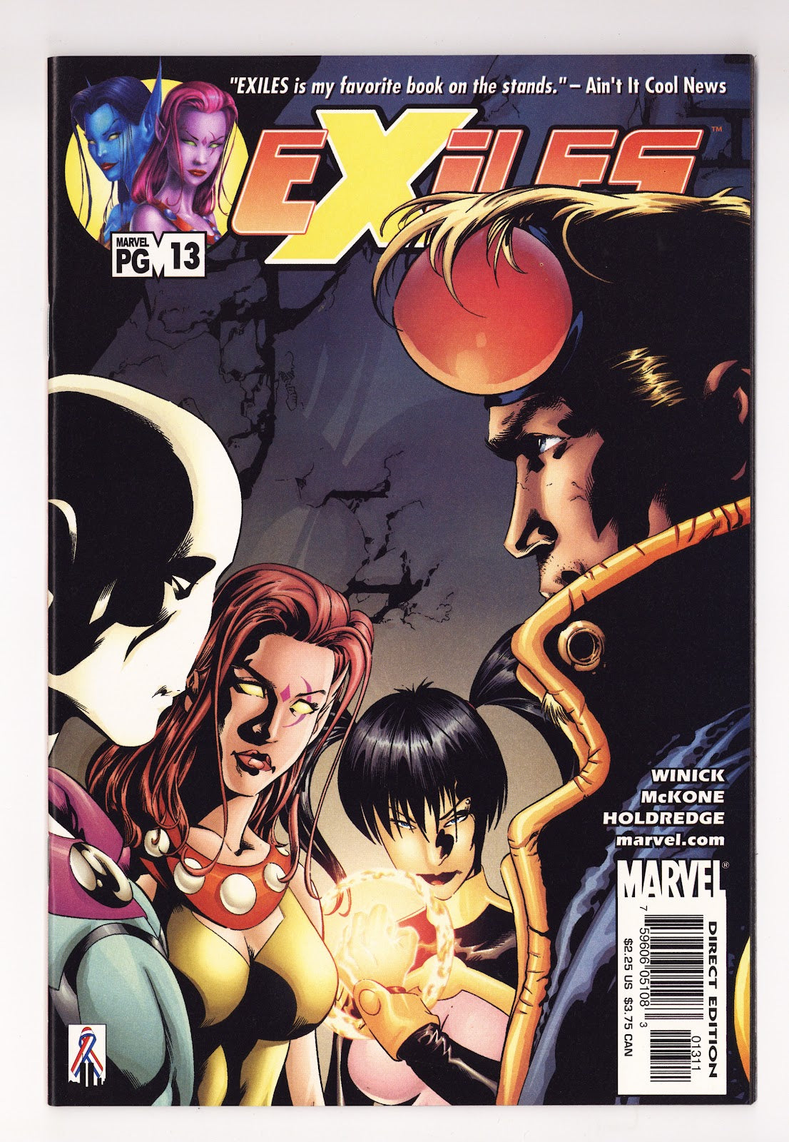 Exiles Vol 1 13  High Grade   (2002)
