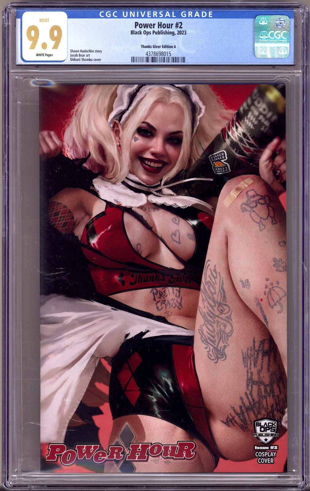 Power Hour 2 CGC 9.9 (MINT) (2023) Shambu Harley Quinn Exclusive Variant 