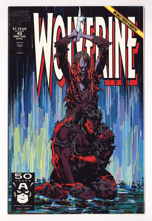 Wolverine Vol 2 42  High Grade   (1991)
