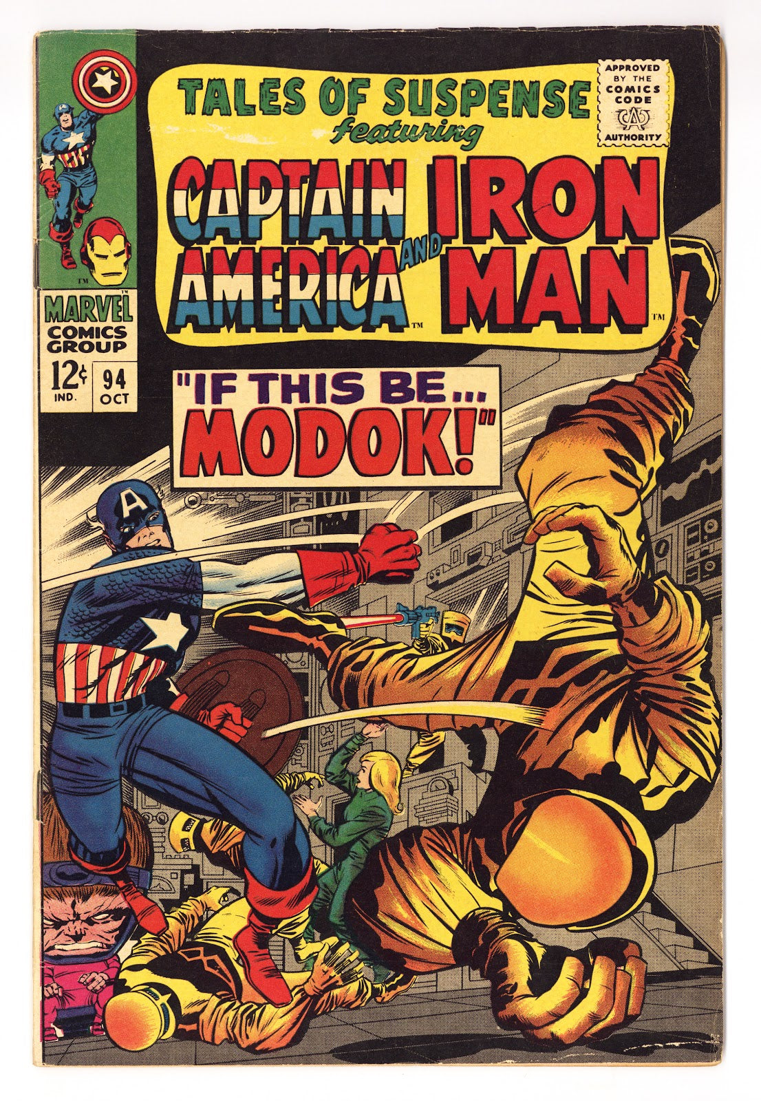 Tales of Suspense Vol 1 94  FN+ (6.5)   (1967)     