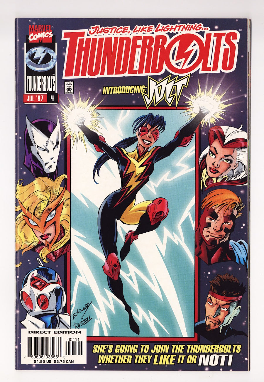 Thunderbolts Vol 1 4  VF/NM (9.0)   (1997)