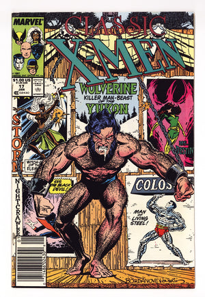 Classic X-Men 17 Mid Grade (1988) Newsstand