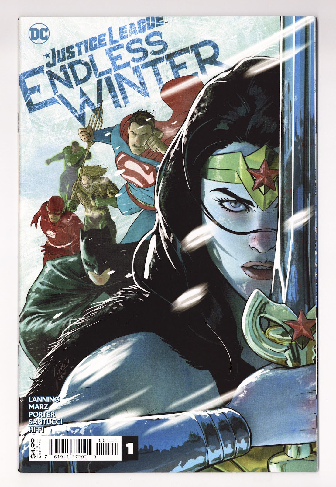 Justice League: Endless Winter   1  High Grade   (2021)     