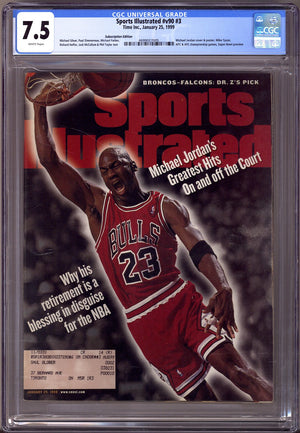 Sports Illustrated Vol 90 3 CGC 7.5 (VF-)   (1999)   Subscription Edition