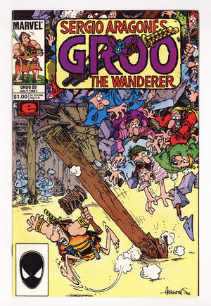 Sergio Aragones Groo the Wanderer Vol 2 29  High Grade   (1987)   Direct
