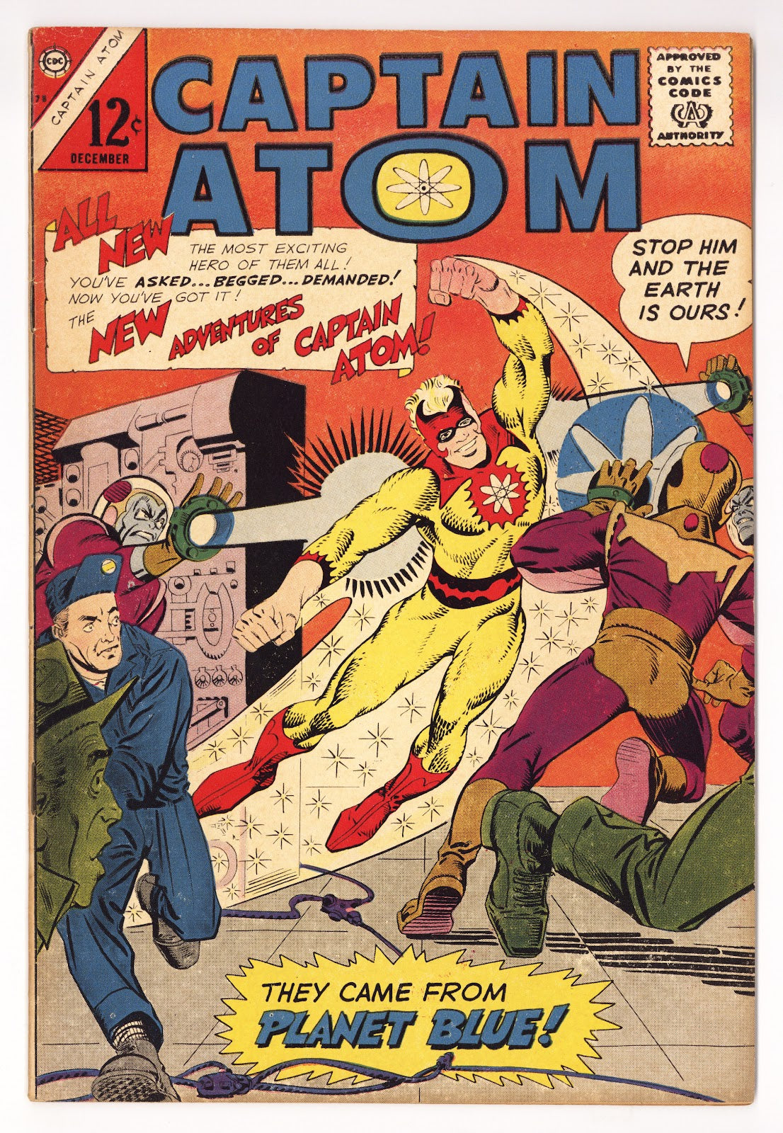Captain Atom Vol 2 78  FN/VF (7.0)   (1965)     