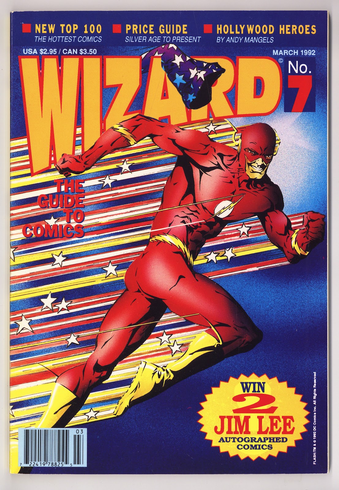 Wizard: The Comics Magazine 7 VF (8.0) (1992) Newsstand 