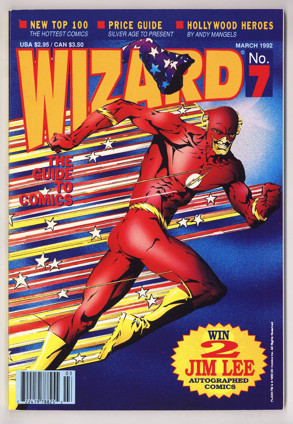 Wizard: The Comics Magazine 7 VF (8.0) (1992) Newsstand