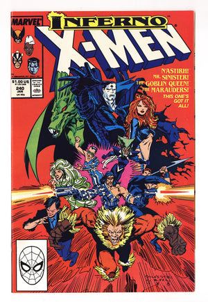 The Uncanny X-Men Vol 1 240  VF/NM (9.0)   (1989)