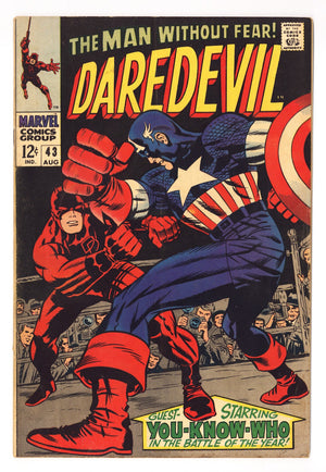 Daredevil Vol 1 43 VG+ (4.5) (1968)