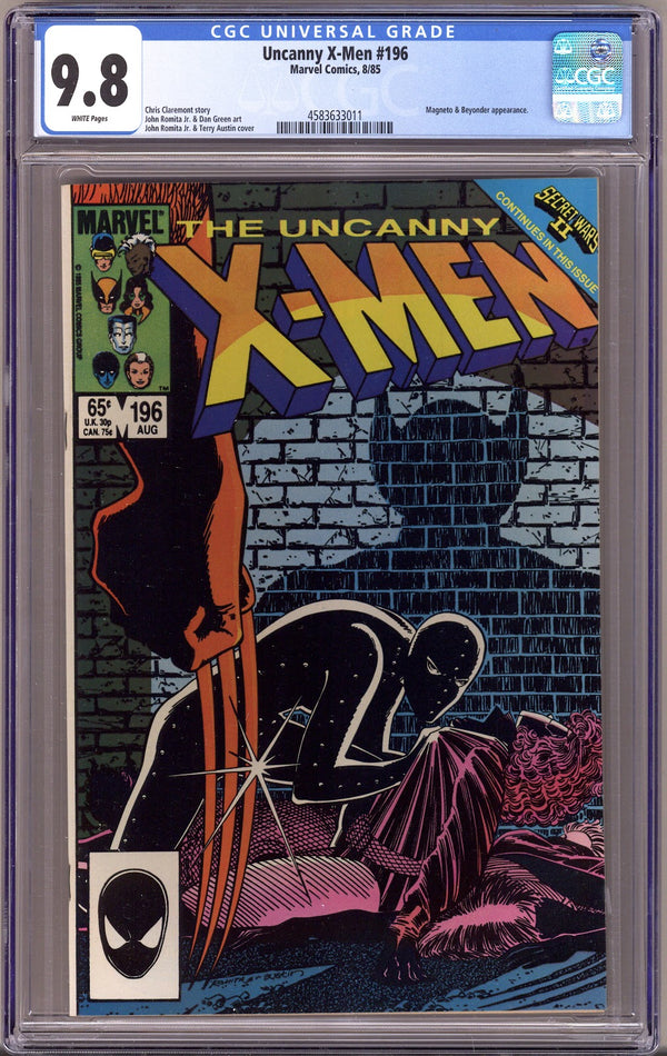 The Uncanny X-Men Vol 1 196 CGC 9.8 (NM/M)   (1985)