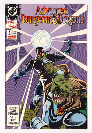Advanced Dungeons & Dragons Comic Book 4 High Grade (1989)
