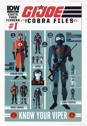 G.I. Joe: The Cobra Files 1 VF (8.0) (2013) Whalen Incentive Variant