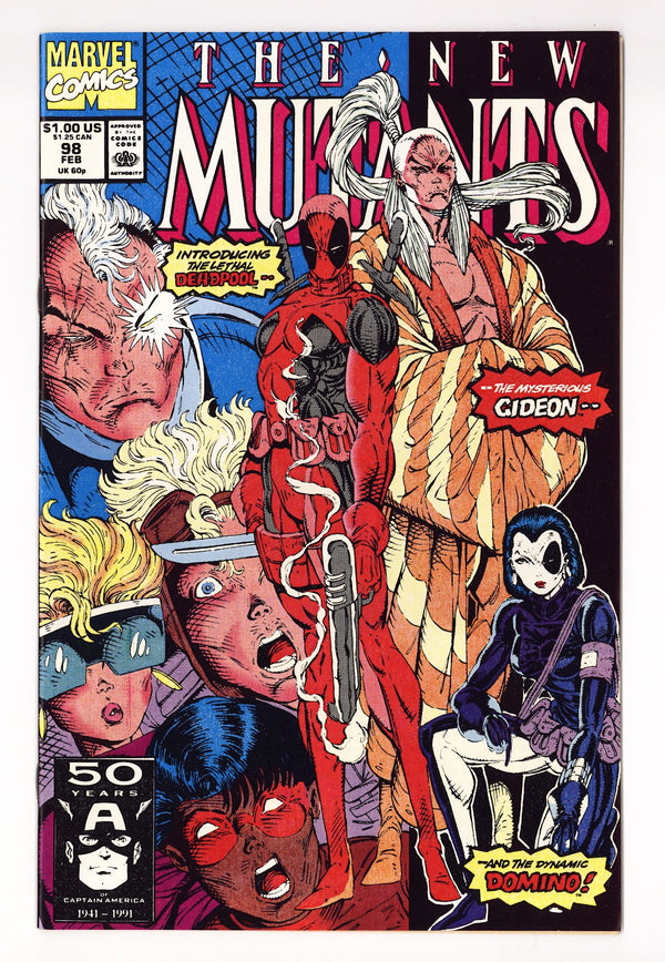 The New Mutants Vol 1 98  VF/NM (9.0)   (1991)